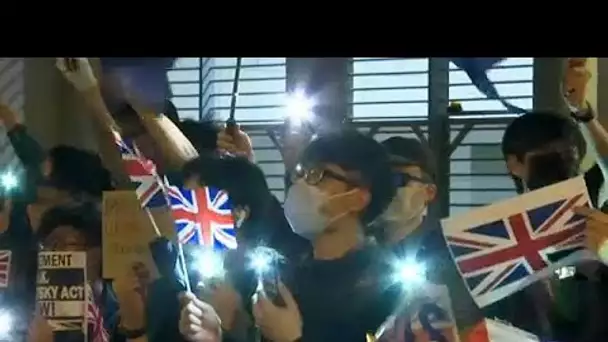 Hong Kong : des manifestants réclament l'aide du Royaume-Uni