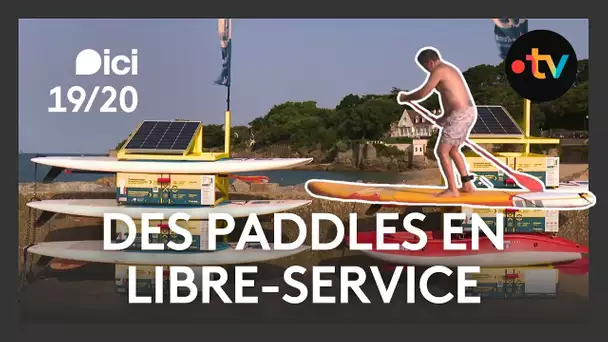 Location de paddle en libre-service : l'innovation 100% française à Pornic