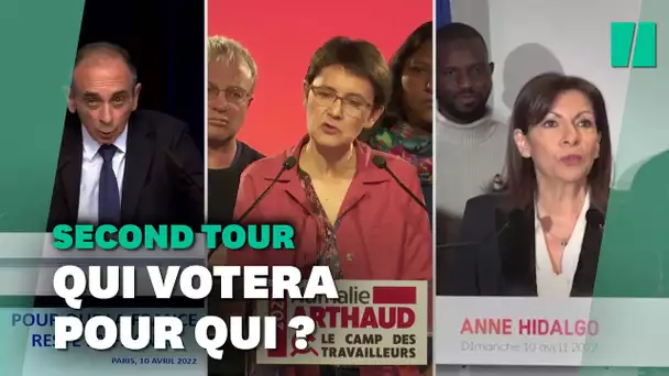 Les consignes de vote des candidats après le 1er tour de la présidentielle