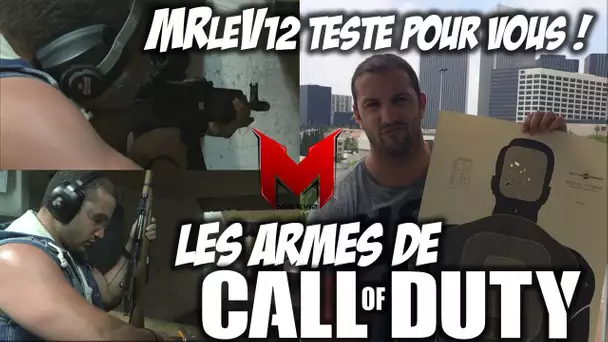 MrLEV12 teste pour vous... les armes de Call Of Duty (stand de tir)