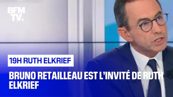 Bruno Retailleau face à Ruth Elkrief