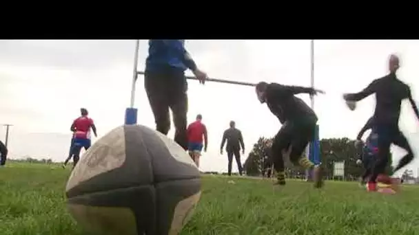 Au club de rugby d'Arras, les entraînements se font avec les gestes barrières