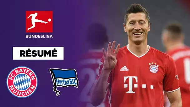 Résumé - Bundesliga : Lewandowski 4 - Hertha 3 !