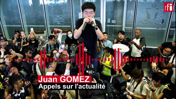 Hong Kong : le jeune militant Joshua Wong arrêté