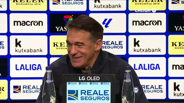 Rueda de prensa Real Sociedad vs Deportivo Alavés