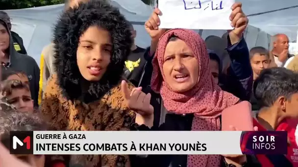 Guerre à Gaza: intenses combats à Khan Younès