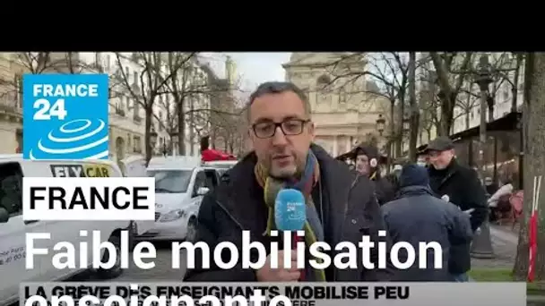 France : la grève des enseignants mobilise peu • FRANCE 24