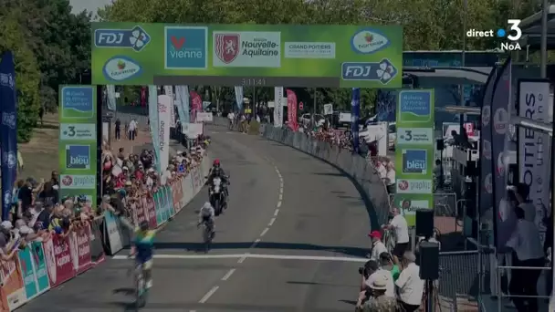 Poitiers : Gladys Verhulst (Charente-Maritime Women Cycling) remporte la Picto-Charentaise