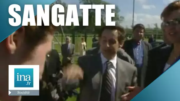 Nicolas Sarkozy veut fermer Sangatte | Archive INA