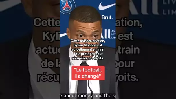 "Le football, il a changé" : Kylian Mbappé veut déposer plusieurs marques