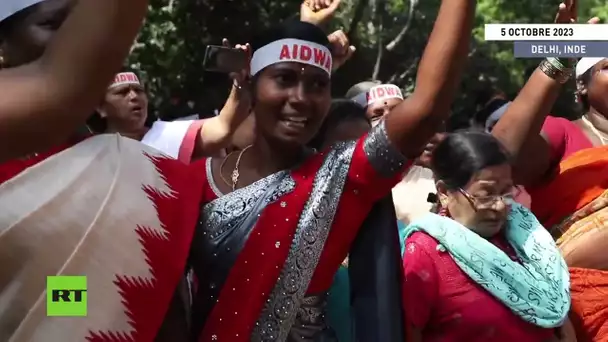 🇮🇳  Inde : des milliers de femmes marchent pour l'égalité des sexes