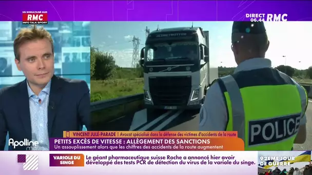 Julé-Parade : "Le gouvernement n'aura plus aucune crédibilité en matière de sécurité routière"