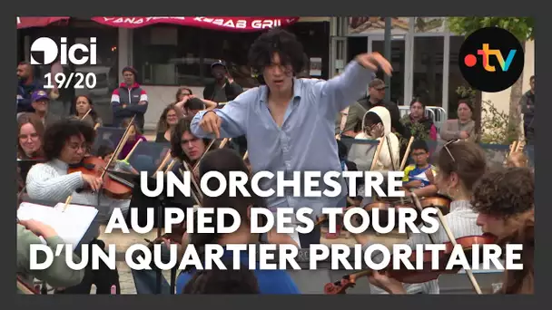L’orchestre du Nouveau monde au pied d’immeubles : quand la culture s’approprie l’espace public