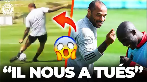 Thierry Henry CHOQUE les Belges à l'entraînement ! - La Quotidienne #885