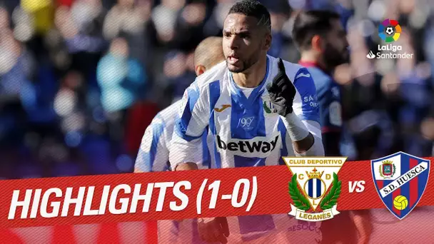 Highlights CD Leganes vs SD Huesca (1-0)