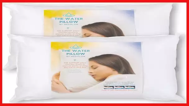 Mediflow Fiber: The First & Original Water Pillow, clinically Proven to Reduce Neck Pain
