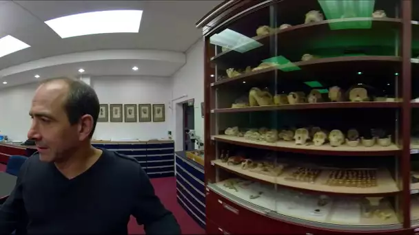 Visitez à 360° la chambre forte des paléontologues du site de Sterkfontein