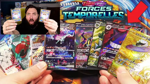 EXCLU ! OUVERTURE DE 300 BOOSTERS EV05 FORCES TEMPORELLES ! CARTE ALTERNATIVE INCROYABLE !