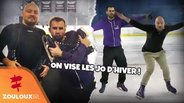 On test le patinage artistique ! | Zouloux IRL