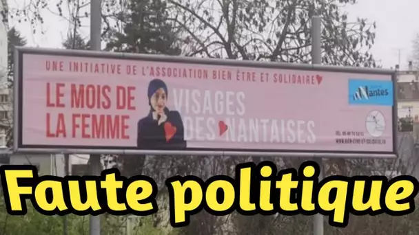 Une femme voilée sur une affiche pour « le mois de la femme » provoque le scandale à Nantes