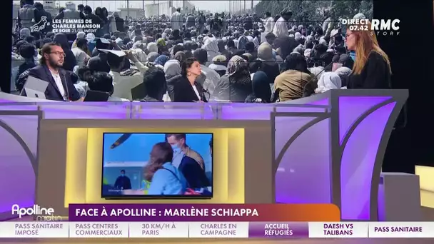 Marlène Schiappa est face à Apolline