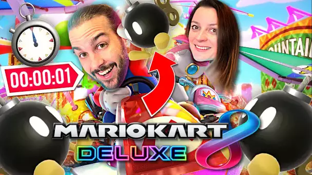 ON GAGNE A LA DERNIERE SECONDE GRACE A CETTE BOB-OMB ! DLC VAGUE 2 MARIO KART 8 DELUXE