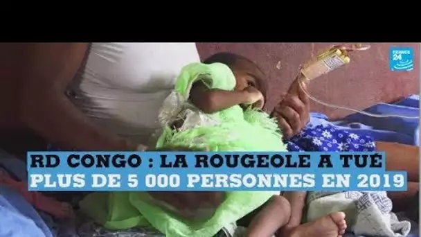 RD Congo : la rougeole fait plus de morts qu'Ebola