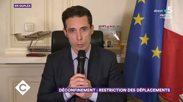 Déconfinement : restriction des déplacements - C à Vous - 28/04/2020