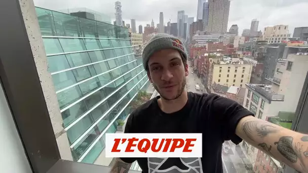 Matthias Dandois raconte sa routine sportive en confinement - Adrénaline - BMX