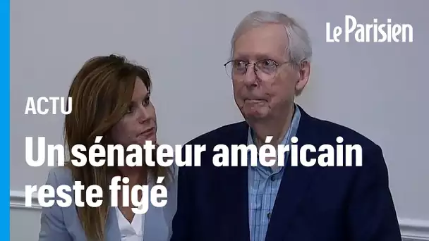 États-Unis : le sénateur Mitch McConnell se paralyse en pleine conférence de presse