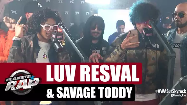 Luv Resval & Savage Toddy - Freestyle #PlanèteRap
