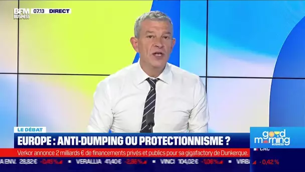 Nicolas Doze face à Jean-Marc Daniel : Europe, anti-dumping ou protectionnisme ?