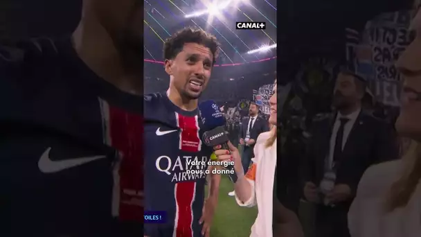 Les émotions de Marqui' 🥹 #ucl #uclfinal #PSG