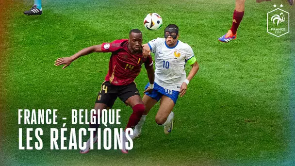 Randal Kolo Muani et Adrien Rabiot après France - Belgique