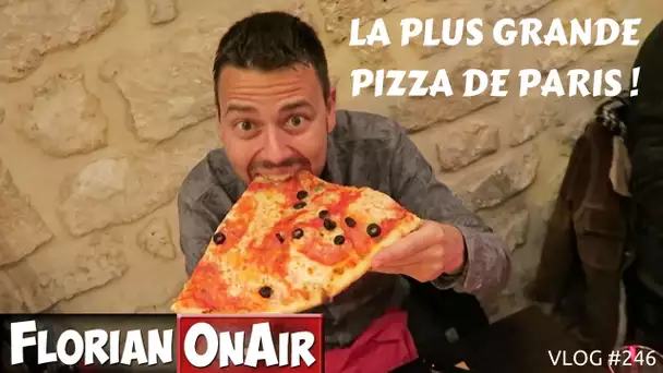 La plus grande PIZZA de Paris - VLOG #246