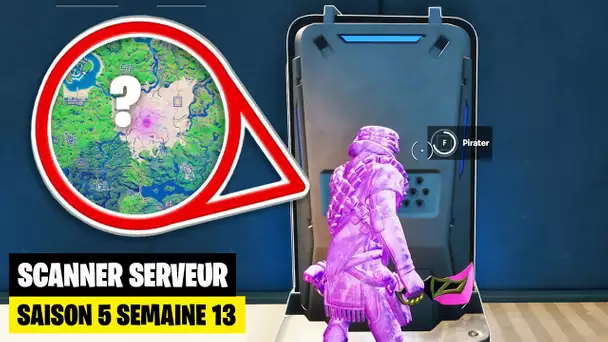 "SCANNER UN SERVEUR DANS UN POSTE DE SURFACE" (FORTNITE DEFIS SAISON 5)