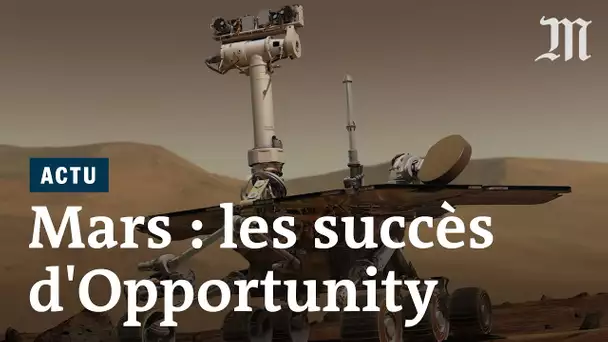 Opportunity sur Mars : un parcours est exceptionnel