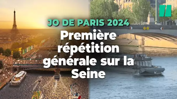 JO de Paris 2024 : une première répétition de la cérémonie d’ouverture sur la Seine