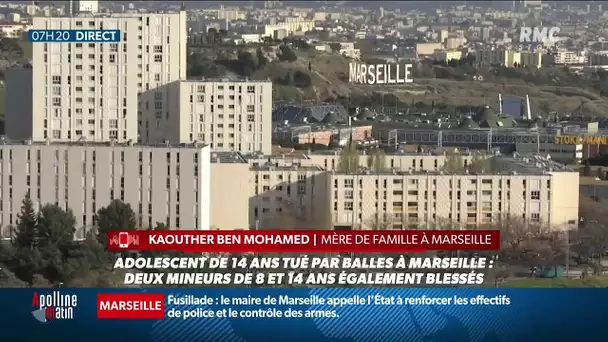 Khaouter Ben Mohamed réagit à la fusillade à Marseille