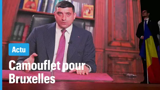 Nationaliste, eurosceptique et fan de Trump : qui est George Simion, en tête de la présidentielle en