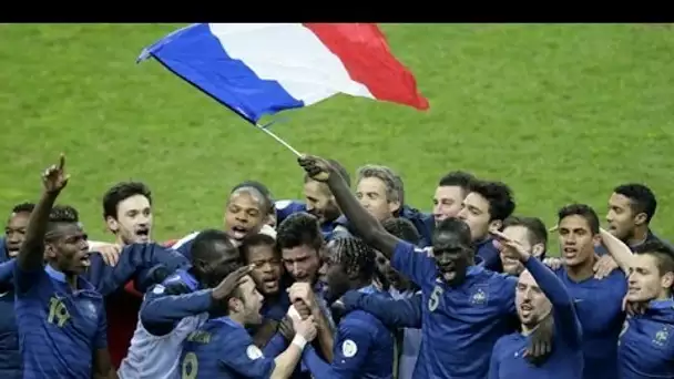 France - Ukraine : la joie des Bleus !