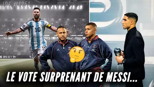 Nouvelle AFFAIRE au PSG : HAKIMI dans la TOURMENTE ! The BEST : Messi vote NEYMAR plutôt que MBAPPÉ