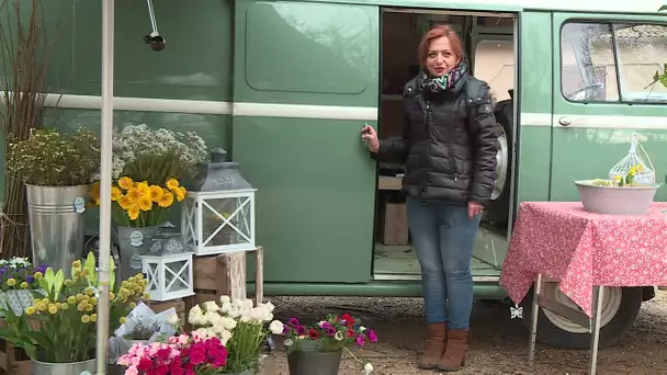 Une fleuriste nomade dans le Tarn