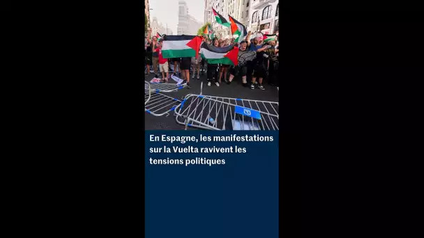 En Espagne, la Vuelta devient le théâtre d’un débat politique sur la Palestine