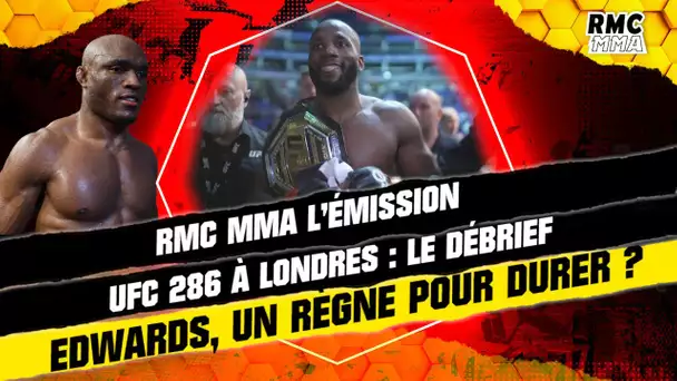 RMC MMA l'émission - Débrief UFC Londres : Edwards vraiment trop fort pour Usman !