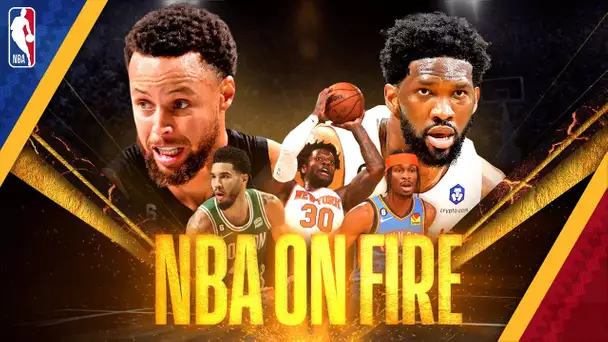 NBA On Fire: feat. Stephen Curry, Joel Embiid, Boston Celtics & Thunder @ Knicks 🔥🔥