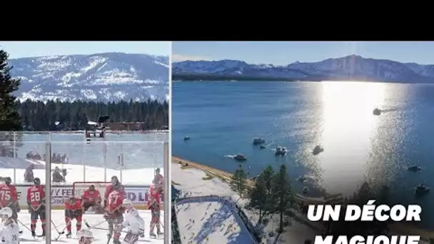 L’incroyable show de la NHL au bord d’un lac aux États-Unis