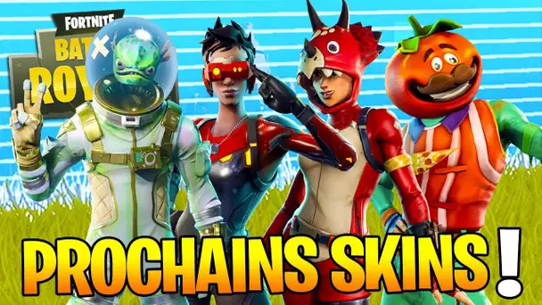 LES PROCHAINS SKINS ET AUTRES sur Fortnite: Battle Royale !