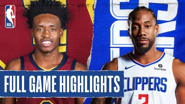 CAVALIERS at CLIPPERS | FULL GAME HIGHLIGHTS | January 14, 2020