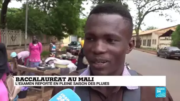 Au Mali, le baccalauréat reporté en pleine saison des pluies